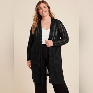 Maurices - Shadow Striped Cardigan